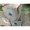 Wellhead tee and cross forged