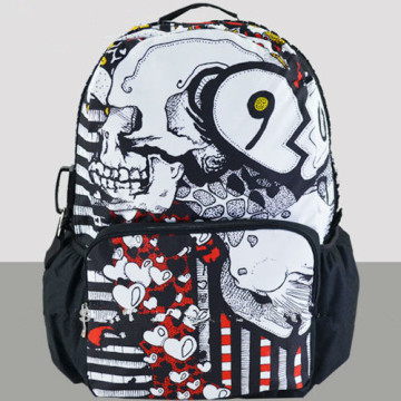 Poly Print Shoulder Strap Backpack Bag, Travel Bags, Laptop Bags (HS374)
