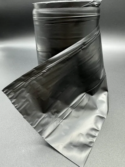 Fully degradable black agricultural mulch film