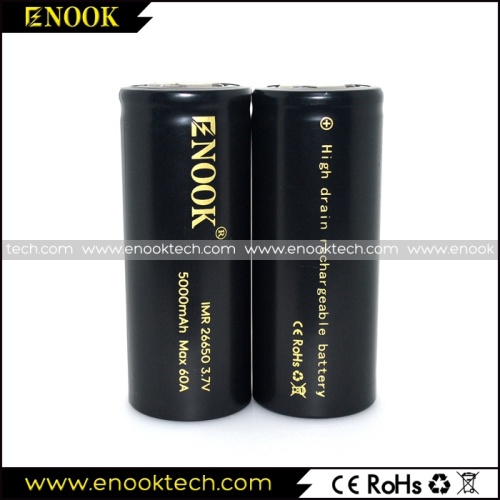 Enook High Discharge 26650 5000mah  Battery cell