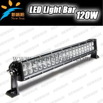 Super Bright CREE led light bar, off road led light bar,120W Light Bar