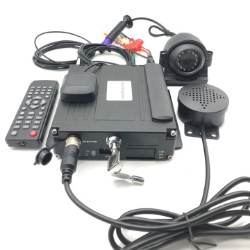 Bahrain Dual SD Card 4G GPS 4CH MDVR with BSD Camera for Truck/Escort Vehicles