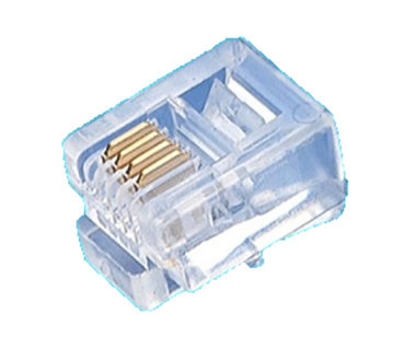 Crystal Unshielded Modular Plug 6P4C