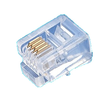 Crystal Unshielded Modular Plug 6P4C