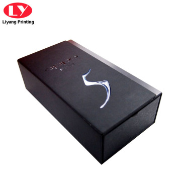 Magnet Black Paper Cellphone Gift Box