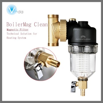 New Design 12000 Gauss Boiler Heating System Magnetic Filter