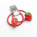 New Kawaii Baby Elastic Hair Band Strawberry Orange Apple Mango Fruit Decoration Elastic Hair Tie Ponytail Holders