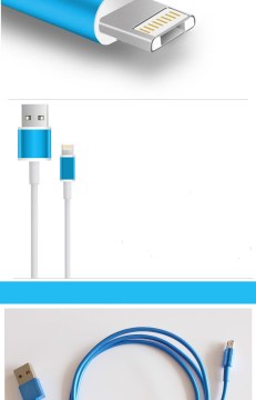 Dual lightning to usb cable
