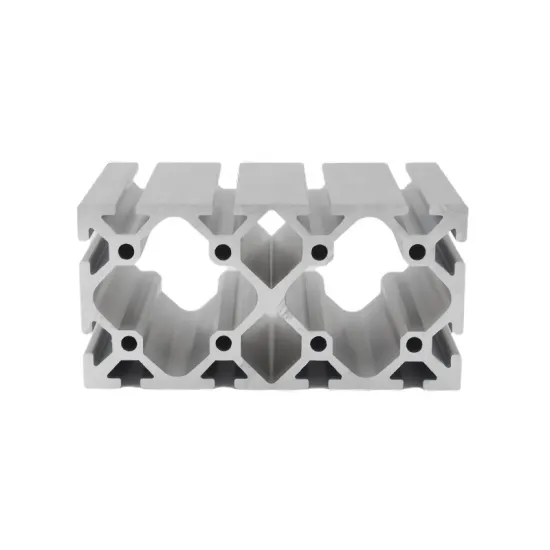 Chinese Manufacturers Alu 6063-T5 Sand Blasting 80160 T Slot Industrial Aluminum Extrusion Profile