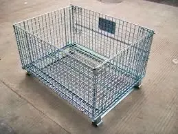 Zusammenklappbarer poröser Drahtkäfig