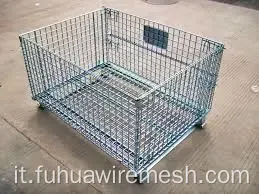 Cage di filo poroso pieghevole