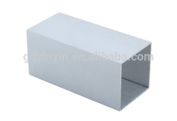 Anodizing aluminum square tube