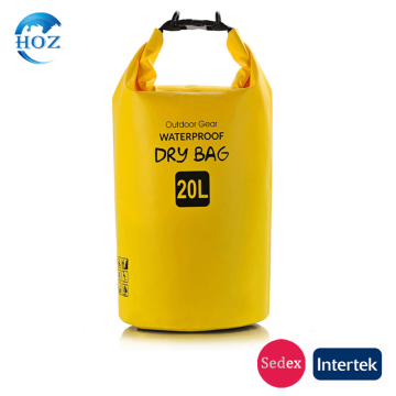 Outdoor pvc waterproof dry bag waterproof poucn grass camping boating swimming climing sailing lightbeach bag for sports