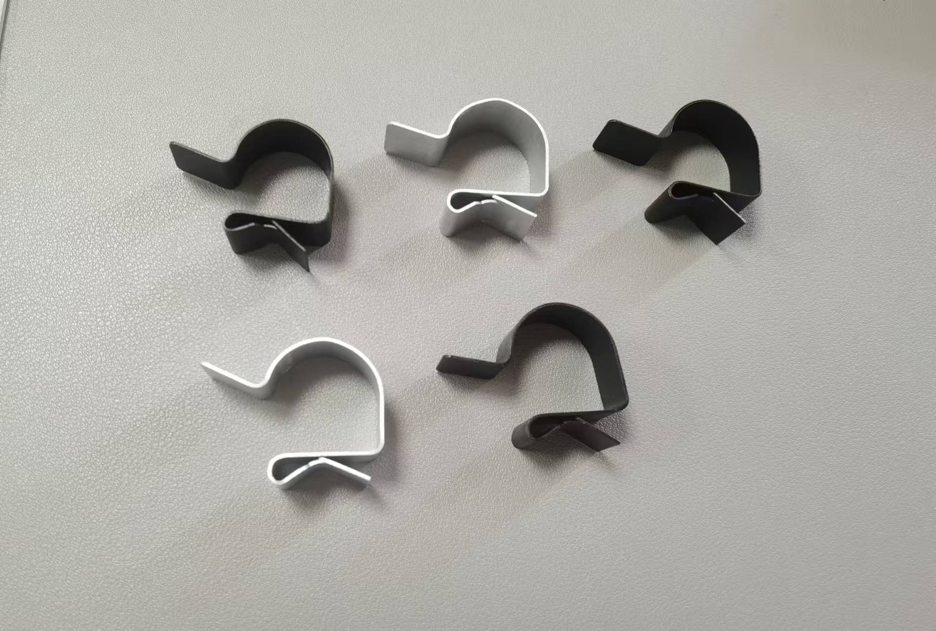 Aluminum alloy extrusion black anodized locks