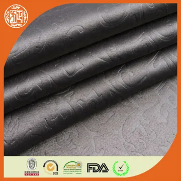 2014 Hot sale new fashion embossed dacron cotton fabric