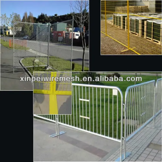 Hot dipped galvanized & pvc coated outdoor playground fences