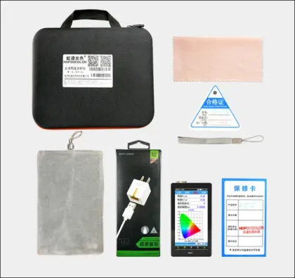 Handheld PPFD Meter & Light Spectrum Analyzer: Full Spectrum Indoor LED Plant Grow Lamp Measurement