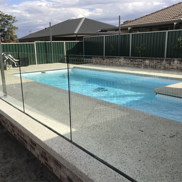 12mm Heat Soak Tempered Pool Fence Glass Panels