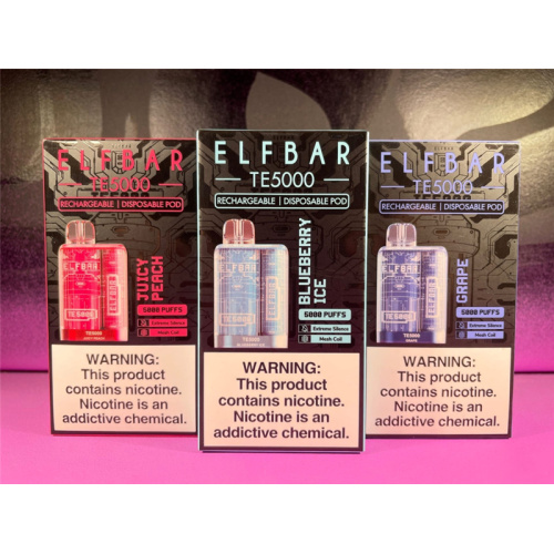 Elf Bar TE5000 Vape boleh dicas semula