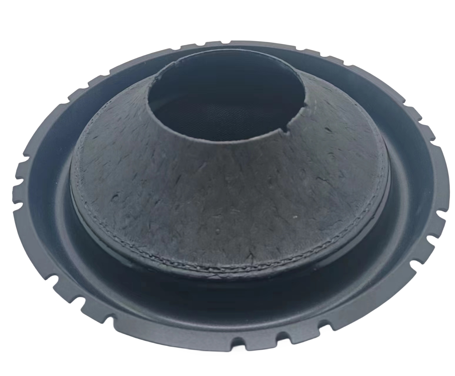 12 Inch Non Pressed Paper Speaker Cone With Rib Surround 78mm Vcid For ...