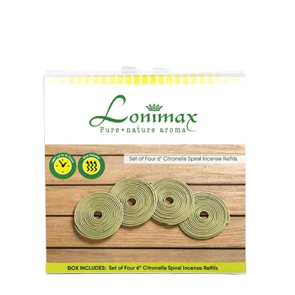 6" Citronella Spiral Incense