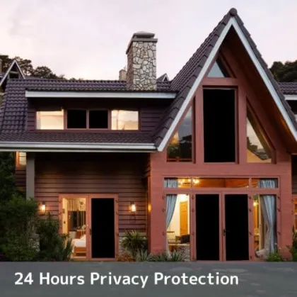 Black out film for house windows