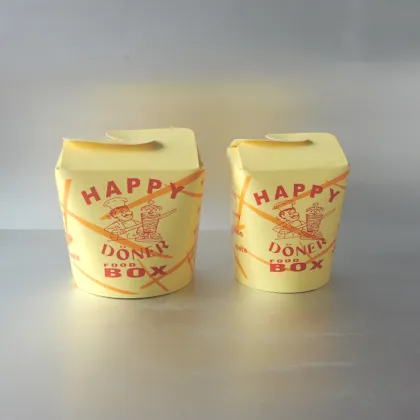 Chinese Paper Noodle Boxes for Food Packaging
