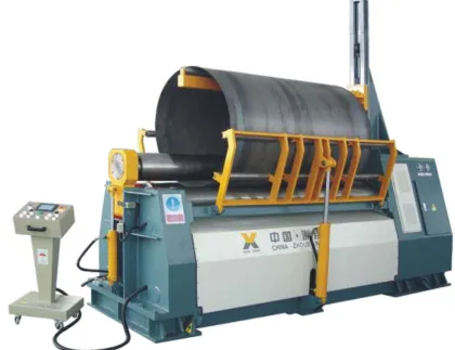 Arc Down-adjusting 3-roller Rolling Machine