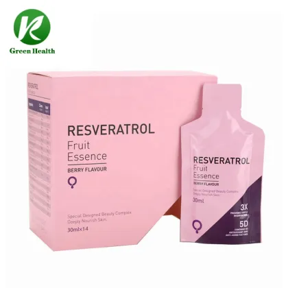 Natural Strawberry Resveratrol fruity Drink