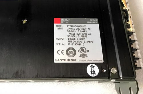 Sanyo Denki PY0A030H0NG6S00 NEW