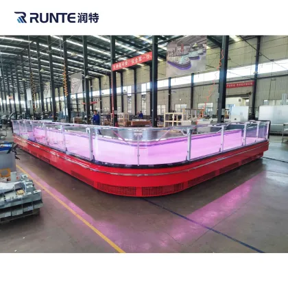 Supermarket Delicatessen and Meat Chiller Display Case