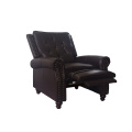 Chaise de canapé inclinable simple en cuir d'air