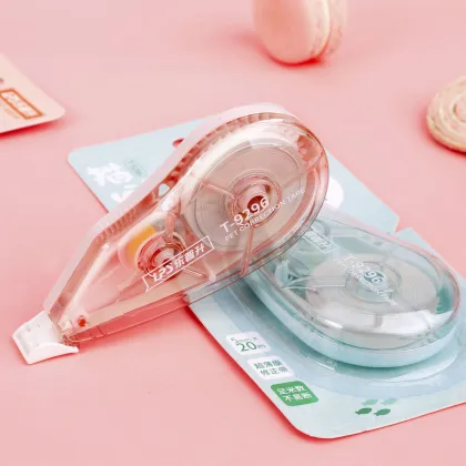 Cute Customizable White Out Tape - Plastic Correction Tape for Office Supplies
