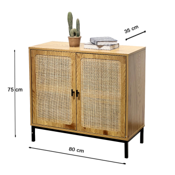 Modern Long Narrow Solid Wooden Console Table for Hallway
