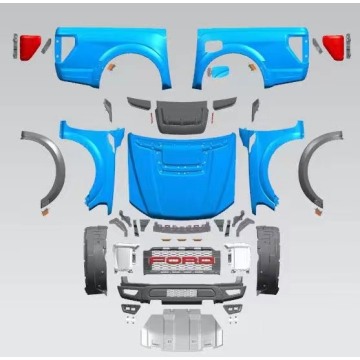 16-21 Everest actualizado al kit de carrocería T9 Ranger Raptor para accesorios 4x4