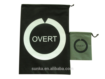 Black Non Woven Cord Bag/Non-woven Cord Bag