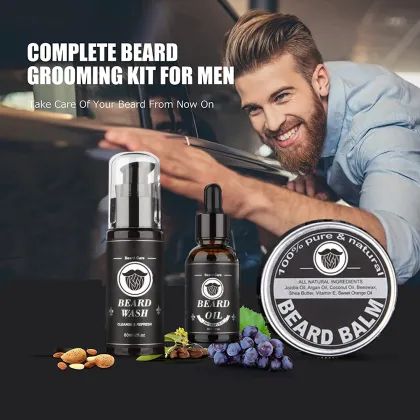 Aliver beard oil and balm