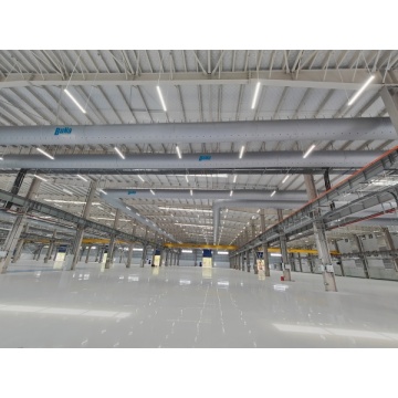 Application of Fabric Air Ducts in Workshop Environments