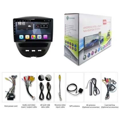 DVD Radio Panel Cover for Toyota Aygo Citroen C1 Peugeot 107 2005-2014 Car Stereo Frame