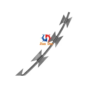High Strength Hot Dip Galvanized BTO22 Razor Barbed Wire for Pakistan