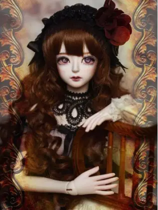 BJD Rebecca 56cm Girl Ball Jointed Doll
