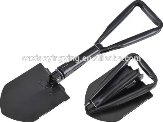Outdoor Entrenching Tool Survival Camping Survival Shovel, Tri-Fold Folding Shovel