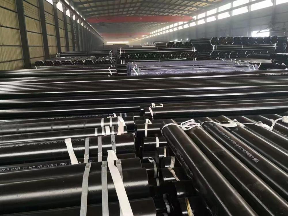 API 5L X56 Black Seamless Steel Pipe