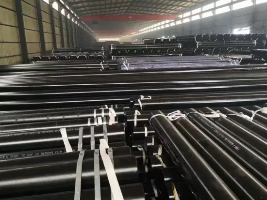 API 5L X56 Black Seamless Steel Pipe
