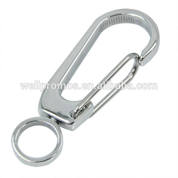 good quality stainless steel carabiner keyring