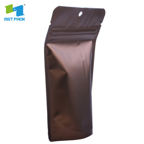 recycle metalized stand up tea packing bags