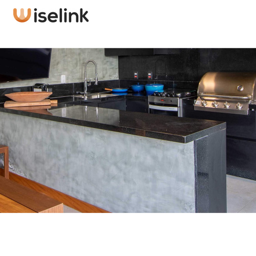 Wiselink черная сплошная поверхность кухонные столешницы
