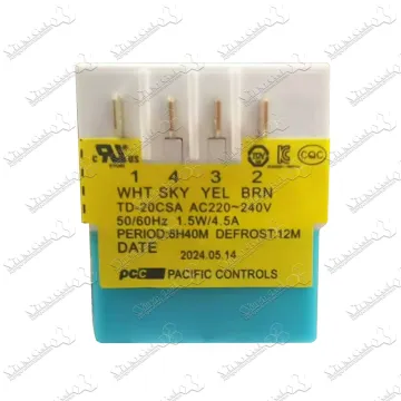 Sino-cool TMDD Original Defrost Timer PCC TD-20CSA