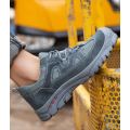 Men Breathable Penetration Resistance Steel Toe Safety Shoes