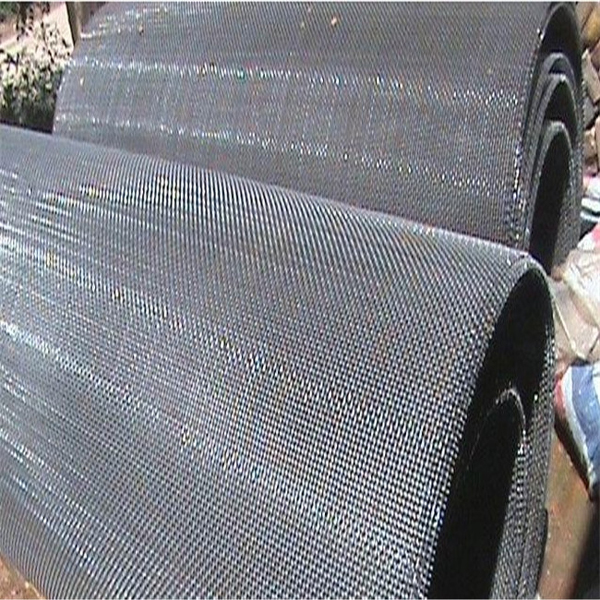 crushing crimped wire mesh screen